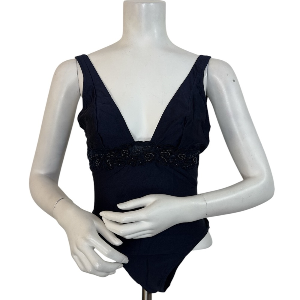 Gottex Elegant Black Women's Bodysuit - Picture 1 of 5